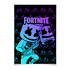 Заказать плакат в Москве. Плакат A3(29.7x42) Fortnite, Marshmello от geekbox - готовые дизайны и нанесение принтов.