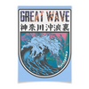 Заказать плакат в Москве. Плакат A3(29.7x42) Great Wave off Aesthetic от Павел Павел - готовые дизайны и нанесение принтов.