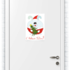 Заказать плакат в Москве. Плакат A3(29.7x42) Новогодний заяц от AstArt - готовые дизайны и нанесение принтов.
