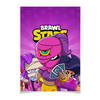 Заказать плакат в Москве. Плакат A3(29.7x42) BRAWL STARS TARA  от geekbox - готовые дизайны и нанесение принтов.