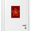 Заказать плакат в Москве. Плакат A3(29.7x42) Кокарда от gopotol - готовые дизайны и нанесение принтов.