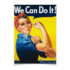 Заказать плакат в Москве. Плакат A3(29.7x42) Плакат "We Can Do It!" от Вадим Лаврентьев - готовые дизайны и нанесение принтов.