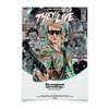 Заказать плакат в Москве. Плакат A3(29.7x42) Чужие среди нас / They Live от kino.printio.ru - готовые дизайны и нанесение принтов.