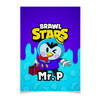 Заказать плакат в Москве. Плакат A3(29.7x42) BRAWL STARS MR.P от geekbox - готовые дизайны и нанесение принтов.