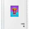 Заказать плакат в Москве. Плакат A3(29.7x42) BRAWL STARS GENE от geekbox - готовые дизайны и нанесение принтов.