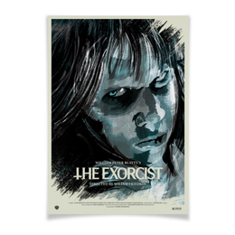 Заказать плакат в Москве. Плакат A3(29.7x42) Изгоняющий дьявола / The Exorcist от kino.printio.ru - готовые дизайны и нанесение принтов.