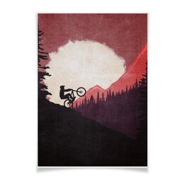 Заказать плакат в Москве. Плакат A3(29.7x42) Велосипед и Велосипедисты от oneredfoxstore@gmail.com - готовые дизайны и нанесение принтов.