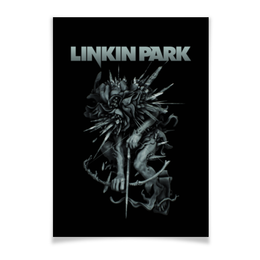 Заказать плакат в Москве. Плакат A3(29.7x42) Linkin Park от geekbox - готовые дизайны и нанесение принтов.