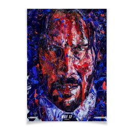 Заказать плакат в Москве. Плакат A3(29.7x42) Джон Уик / John Wick от kino.printio.ru - готовые дизайны и нанесение принтов.