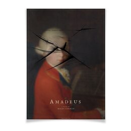 Заказать плакат в Москве. Плакат A3(29.7x42) Амадей / Amadeus от kino.printio.ru - готовые дизайны и нанесение принтов.