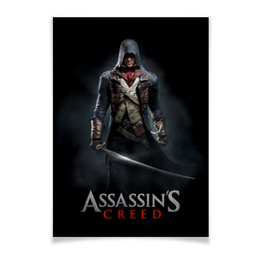Заказать плакат в Москве. Плакат A3(29.7x42) Assassins Creed (Unity Arno) от Аня Лукьянова - готовые дизайны и нанесение принтов.