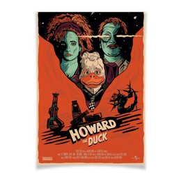 Заказать плакат в Москве. Плакат A3(29.7x42) Говард-утка / Howard the Duck от kino.printio.ru - готовые дизайны и нанесение принтов.