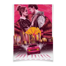 Заказать плакат в Москве. Плакат A3(29.7x42) Малыш на драйве / Baby Driver от kino.printio.ru - готовые дизайны и нанесение принтов.