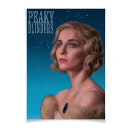 Заказать плакат в Москве. Плакат A3(29.7x42) Острые козырьки / Peaky Blinders от kino.printio.ru - готовые дизайны и нанесение принтов.