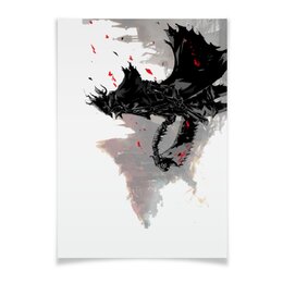 Заказать плакат в Москве. Плакат A3(29.7x42) Bloodborne от GeekFox  - готовые дизайны и нанесение принтов.