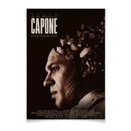 Заказать плакат в Москве. Плакат A3(29.7x42) Лицо со шрамом / Capone от kino.printio.ru - готовые дизайны и нанесение принтов.