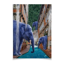 Заказать плакат в Москве. Плакат A3(29.7x42) Нашествие от mimiart  - готовые дизайны и нанесение принтов.