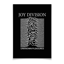 Заказать плакат в Москве. Плакат A3(29.7x42) Joy Division от geekbox - готовые дизайны и нанесение принтов.