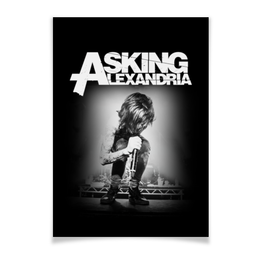Заказать плакат в Москве. Плакат A3(29.7x42) Asking Alexandria от geekbox - готовые дизайны и нанесение принтов.