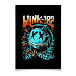 Заказать плакат в Москве. Плакат A3(29.7x42) Blink-182 от geekbox - готовые дизайны и нанесение принтов.