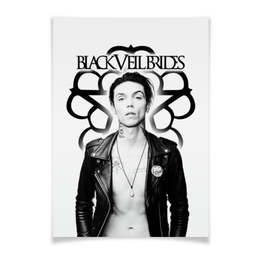 Заказать плакат в Москве. Плакат A3(29.7x42) Black Veil Brides от geekbox - готовые дизайны и нанесение принтов.