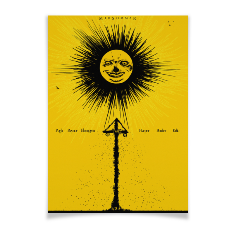 Printio Плакат A2(42×59) Солнцестояние / midsommar
