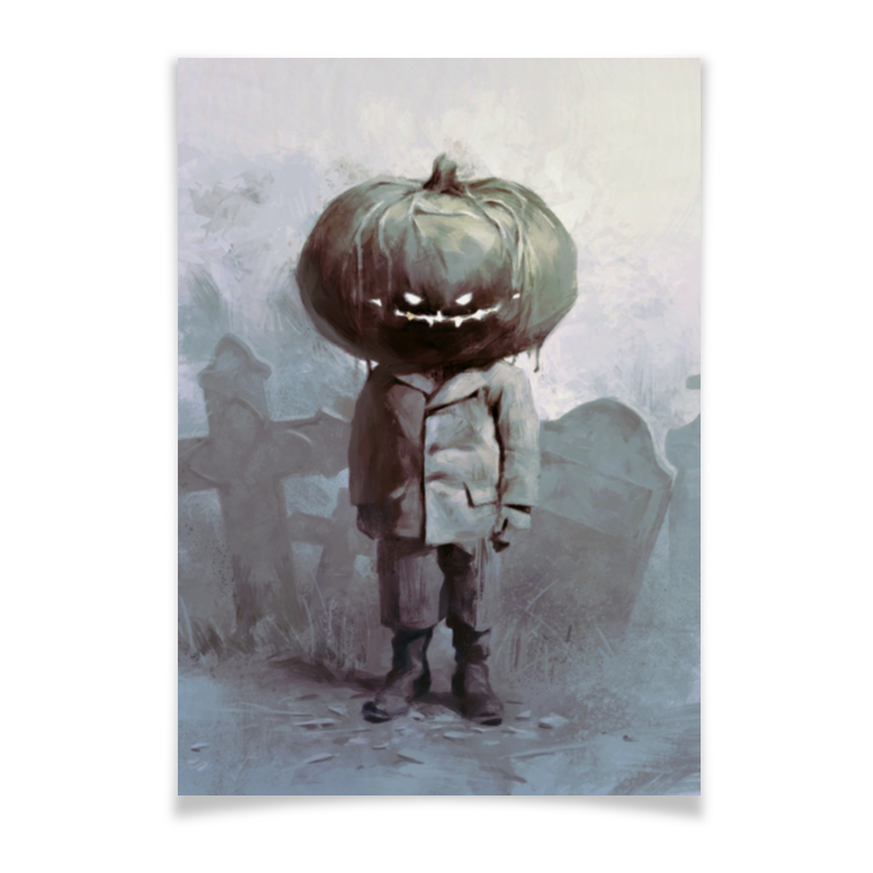 цена Printio Плакат A2(42×59) Хэллоуин