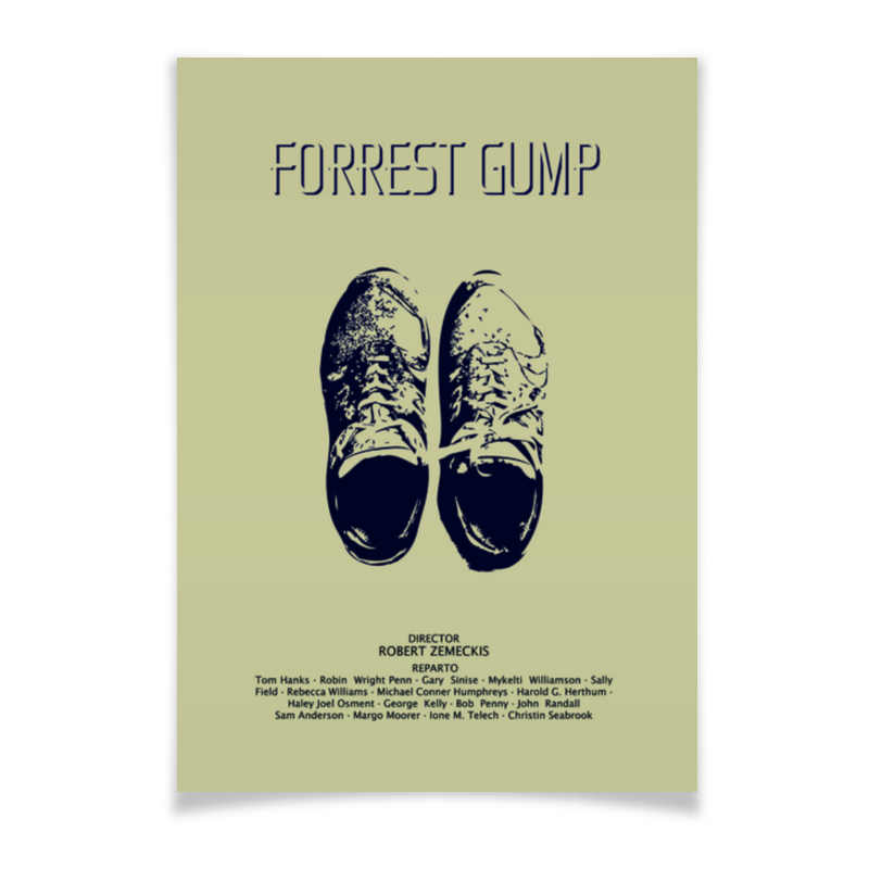 Printio Плакат A2(42×59) Форрест гамп / forrest gump