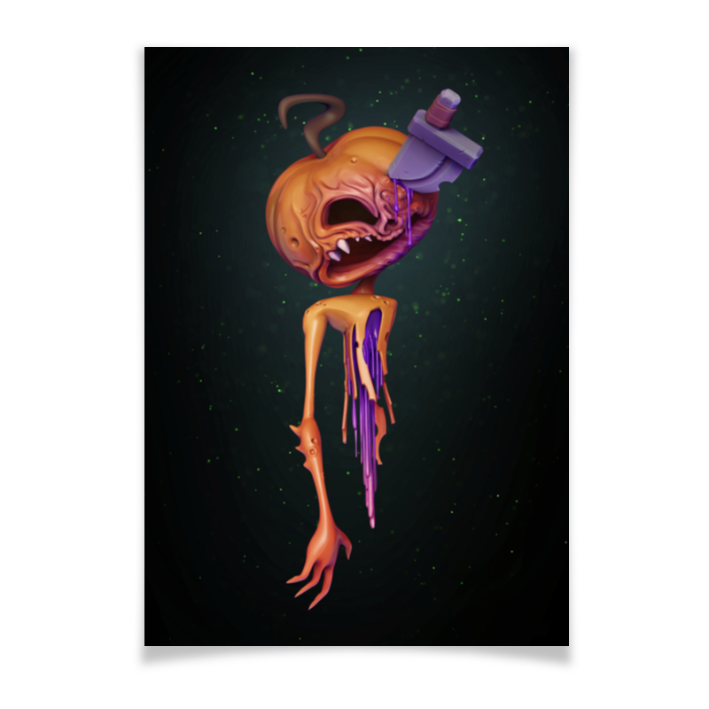 цена Printio Плакат A2(42×59) Хэллоуин