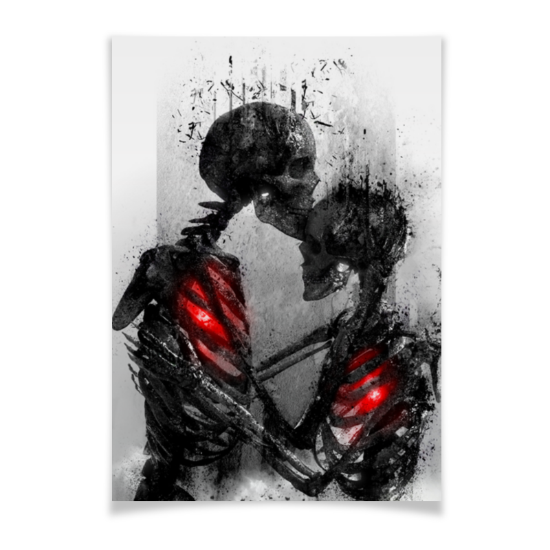 Printio Плакат A2(42×59) Поцелуй на прощание