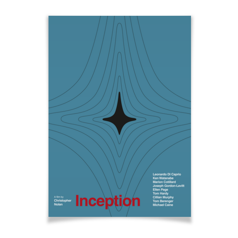 Printio Плакат A2(42×59) Начало / inception