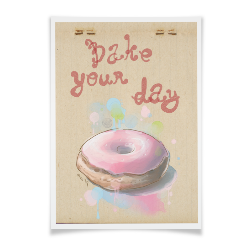Printio Плакат A2(42×59) Bake your day
