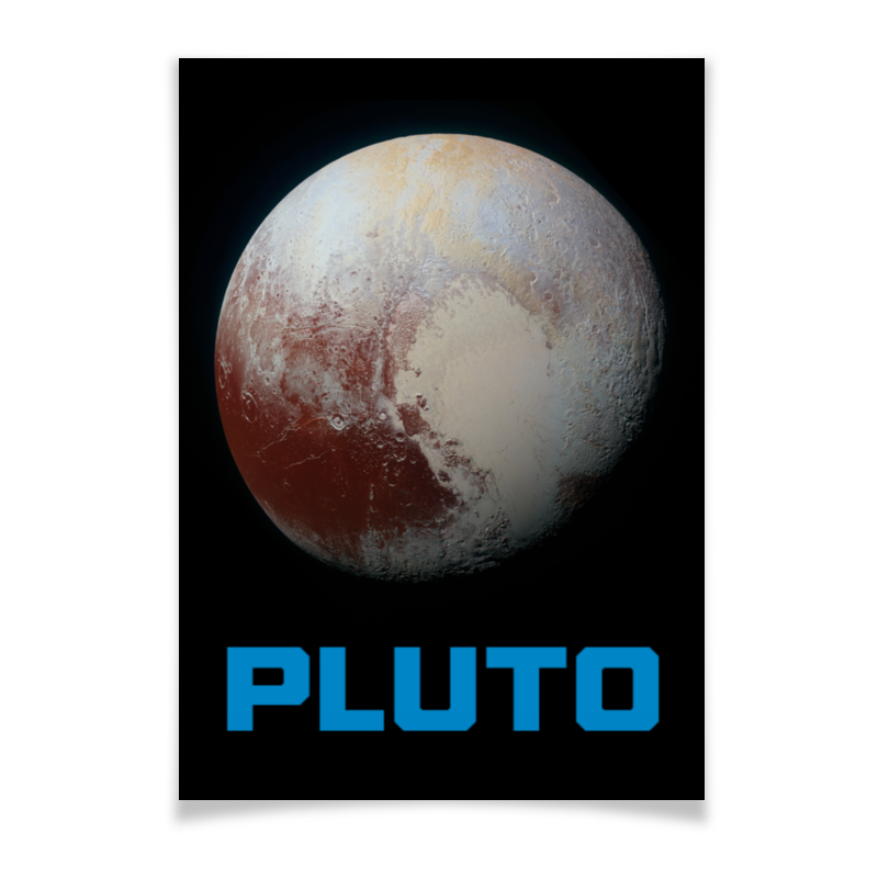 Printio Плакат A2(42×59) Плутон