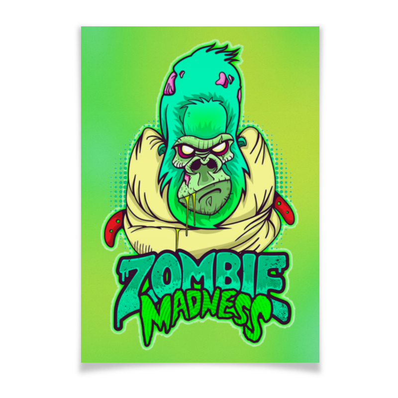 Printio Плакат A2(42×59) Zombie madness
