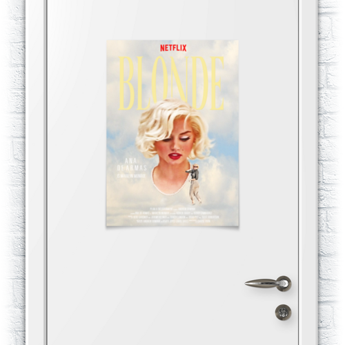 Заказать плакат в Москве. Плакат A2(42x59) Блондинка / Blonde от kino.printio.ru - готовые дизайны и нанесение принтов.