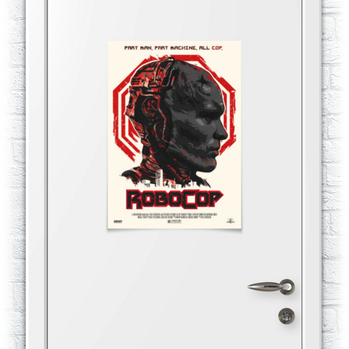 Заказать плакат в Москве. Плакат A2(42x59) Робокоп / RoboCop от kino.printio.ru - готовые дизайны и нанесение принтов.