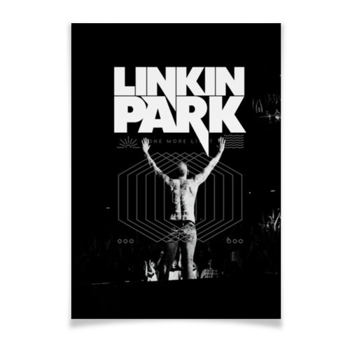 Заказать плакат в Москве. Плакат A2(42x59) Linkin Park от geekbox - готовые дизайны и нанесение принтов.