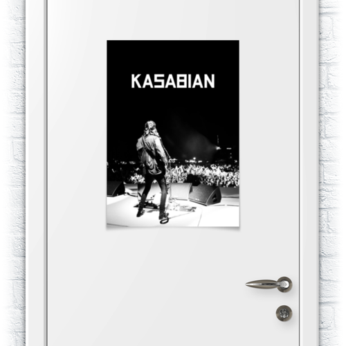 Заказать плакат в Москве. Плакат A2(42x59) Kasabian от geekbox - готовые дизайны и нанесение принтов.