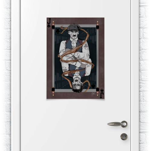 Заказать плакат в Москве. Плакат A2(42x59) Острые козырьки / Peaky Blinders от kino.printio.ru - готовые дизайны и нанесение принтов.