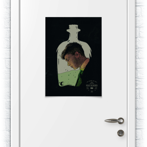 Заказать плакат в Москве. Плакат A2(42x59) Острые козырьки / Peaky Blinders от kino.printio.ru - готовые дизайны и нанесение принтов.