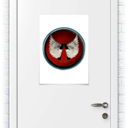 Заказать плакат в Москве. Плакат A2(42x59) Blood Angels от GeekFox  - готовые дизайны и нанесение принтов.