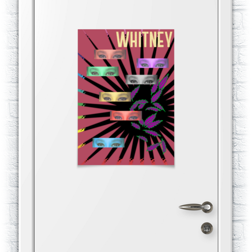 Заказать плакат в Москве. Плакат A2(42x59) Уитни в Кроличьей норе от Andy Quarry - готовые дизайны и нанесение принтов.