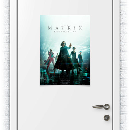 Заказать плакат в Москве. Плакат A2(42x59) Матрица / The Matrix от kino.printio.ru - готовые дизайны и нанесение принтов.
