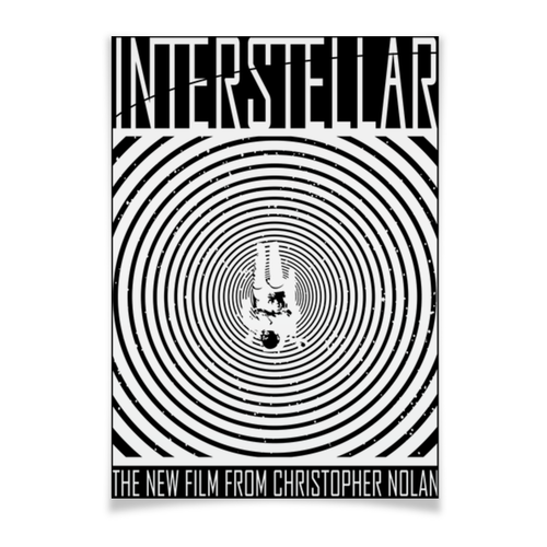 Заказать плакат в Москве. Плакат A2(42x59) Интерстеллар / Interstellar от kino.printio.ru - готовые дизайны и нанесение принтов.