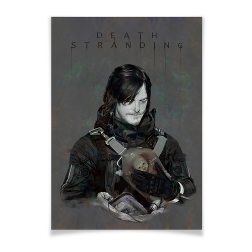 Заказать плакат в Москве. Плакат A2(42x59) Death Stranding от Дана Столыпина - готовые дизайны и нанесение принтов.