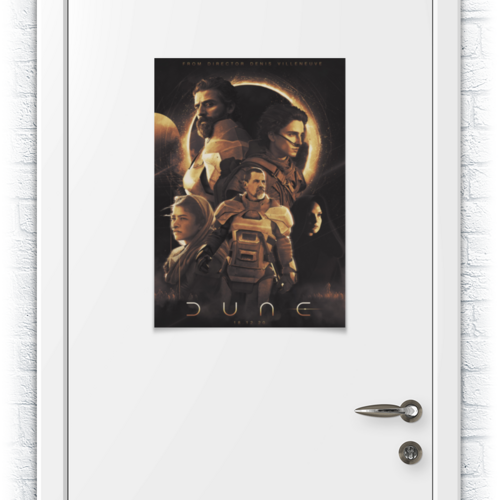 Заказать плакат в Москве. Плакат A2(42x59) Дюна / Dune от kino.printio.ru - готовые дизайны и нанесение принтов.