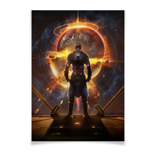 Заказать плакат в Москве. Плакат A2(42x59) Starpoint Gemini Warlords от Аня Лукьянова - готовые дизайны и нанесение принтов.
