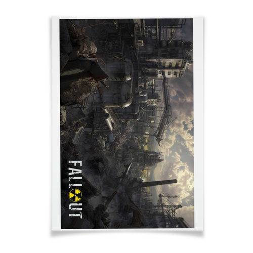 Заказать плакат в Москве. Плакат A2(42x59) Fallout игра от Leichenwagen - готовые дизайны и нанесение принтов.