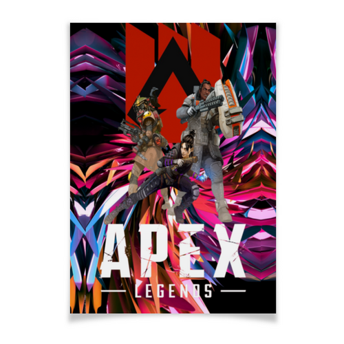 Заказать плакат в Москве. Плакат A2(42x59) APEX LEGENDS от TheAndarz  - готовые дизайны и нанесение принтов.