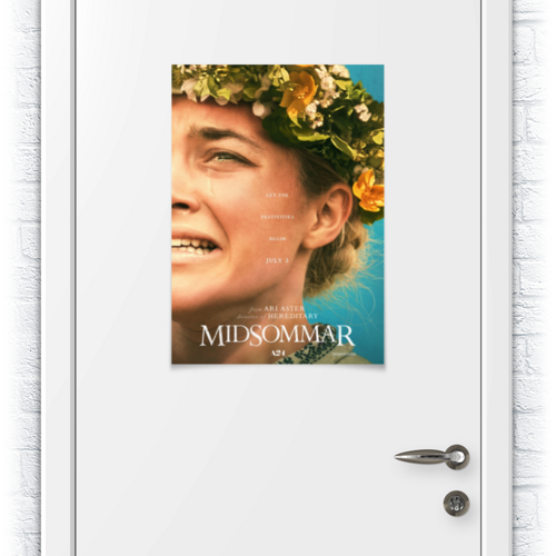 Заказать плакат в Москве. Плакат A2(42x59) Солнцестояние / Midsommar от kino.printio.ru - готовые дизайны и нанесение принтов.